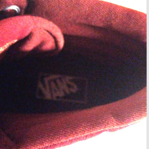 VANS Sk8-Hi High Top Sneakers Maroon Canvas Women’s 7.5 Lace Up EUC - Picture 8 of 9